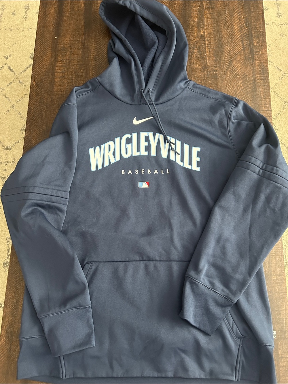 Nike Navy Wrigleyville Baseball Pullover Hoodie